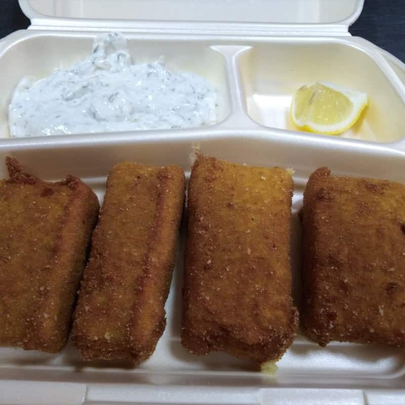 Fried cheese delivery