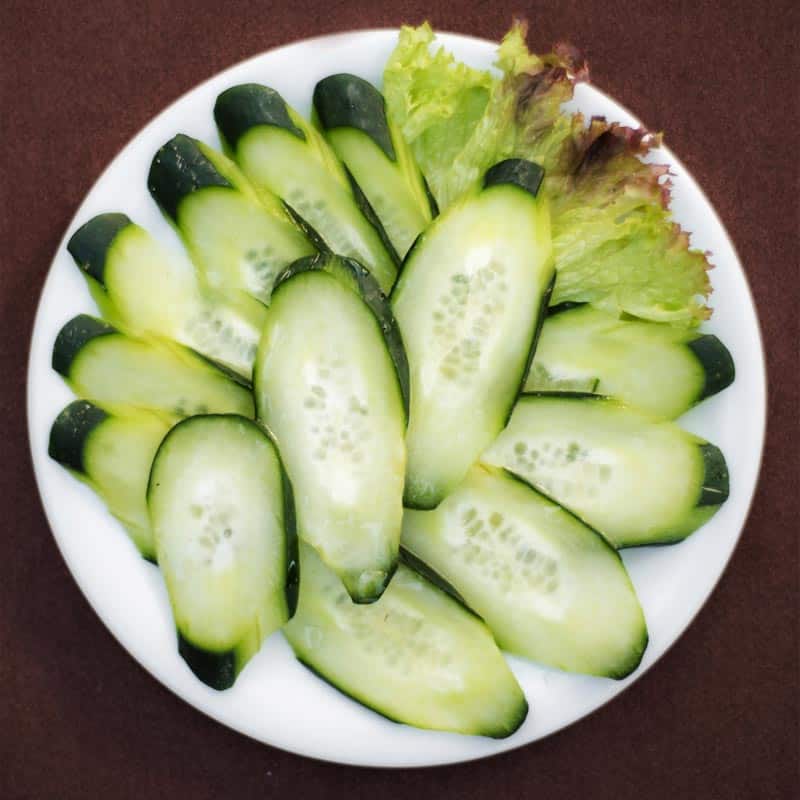 Cucumber salad delivery