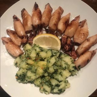 Grilled squid Splav Ružo Moja delivery