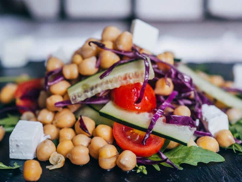 Chickpea salad delivery