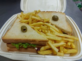 Club sandwich 2 Amos picerija delivery