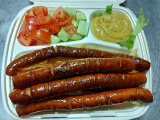 Grill Sausage meal Amos picerija delivery