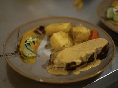 Lamb and a potato under sac Podrinjski san delivery