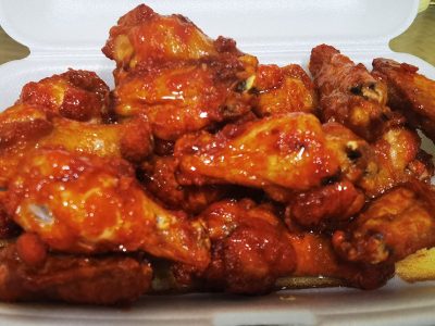 Honey and hot wings Chicken Boy delivery