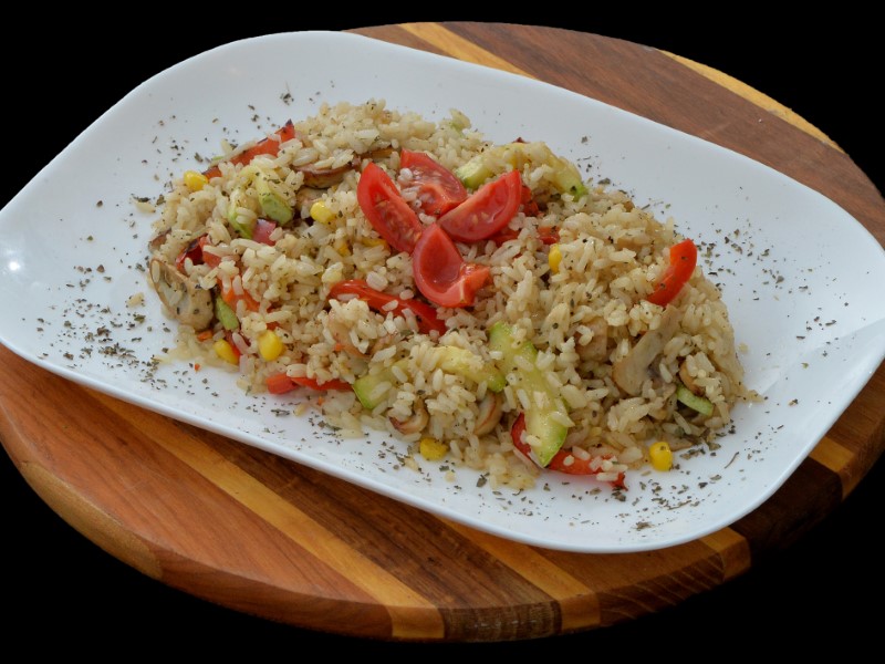 Vegetable risotto - fasting delivery