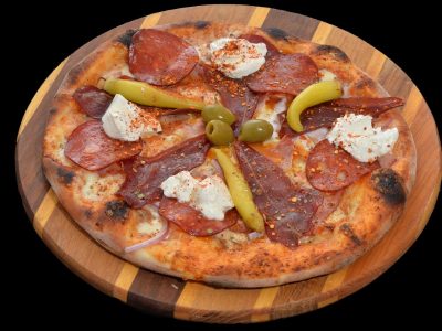 Serbian pizza Castello Bianco delivery