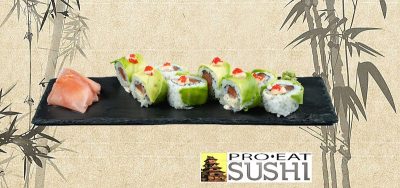 50. Green Dragon roll Pro Eat Sushi Bar dostava