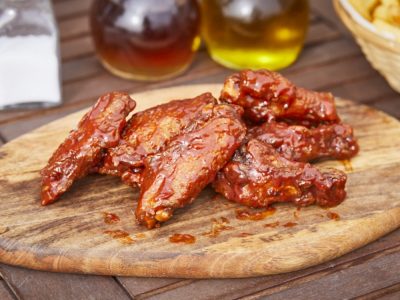 Chicken wings BBQ sauce Alabama Chicken Wings delivery