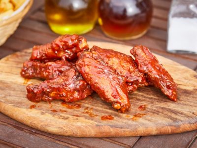 Chicken wings honey BBQ Alabama Chicken Wings delivery
