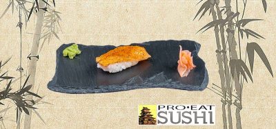 13. Nigiri salmon spicy Pro Eat Sushi Bar delivery