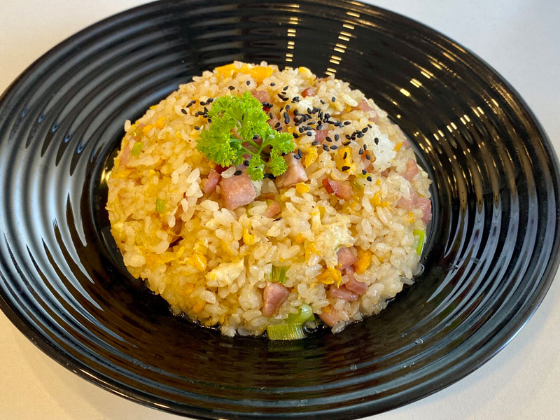Smoked pork fried rice delivery