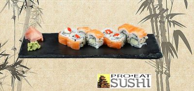 54. Smoked salmon roll Pro Eat Sushi Bar dostava