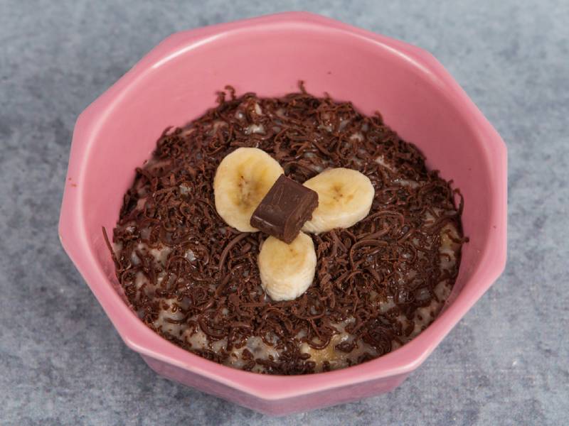 Buckwheat porridge with chocolate delivery