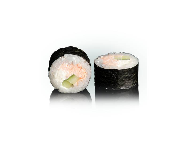 Fila Maki with steamed salmon delivery