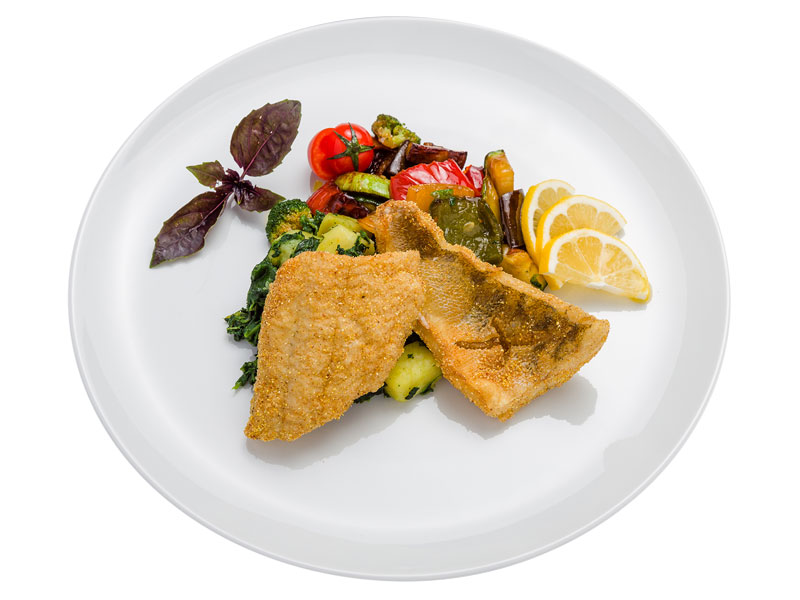 Perch fillets - fried delivery
