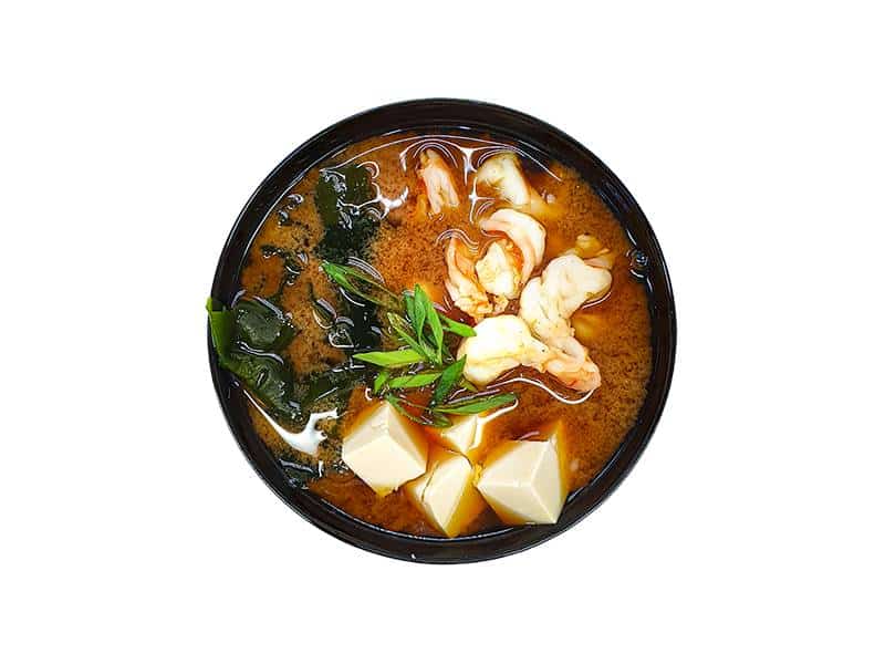 Miso with shrimp delivery