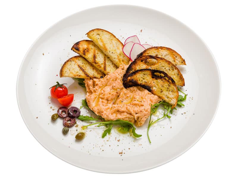 Smoked salmon pate delivery