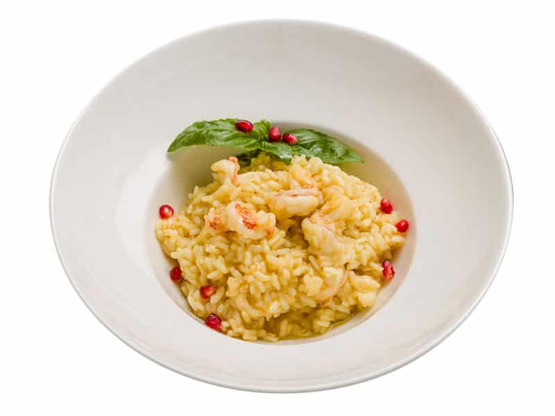 Shrimp risotto – white delivery