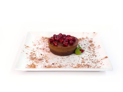 Raw choco cheese cake Fit Bar Vračar delivery