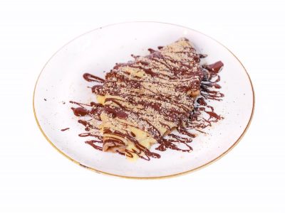 Keto pancake with hazelnuts and vanilla pudding Fit Bar Vračar delivery