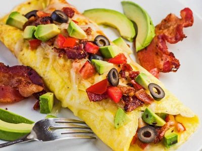 Roll omelet with ham Hood delivery