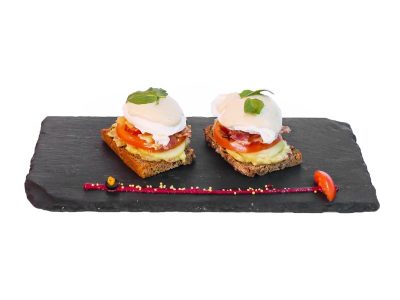 Poached egg toast Fit Bar Novi Beograd delivery