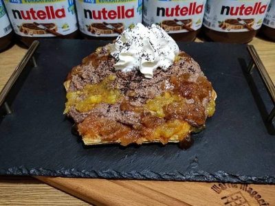Cheesecake Novosadski (prolećni) bubble waffle Waffle magacin dostava
