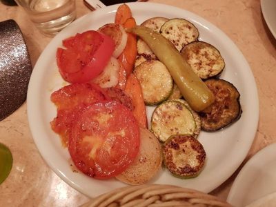 Grilled vegetables salad meal La’Sta delivery