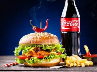 Hamburger + Coca-Cola 0.5L VP Roštilj 037 delivery