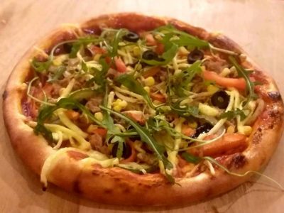 Pizza prosciutto with arugula La’Sta delivery