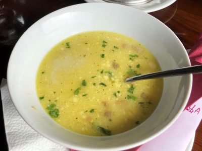 Veal white soup Restoran Sojenica delivery