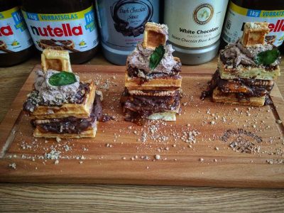 Zerbo cubes waffle cake Waffle magacin delivery