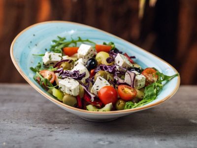 Greek meal salad Tilia Gastro Bar delivery
