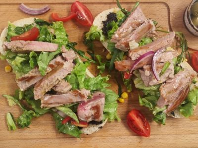 Open sandwich with tuna Grupa Šabac delivery