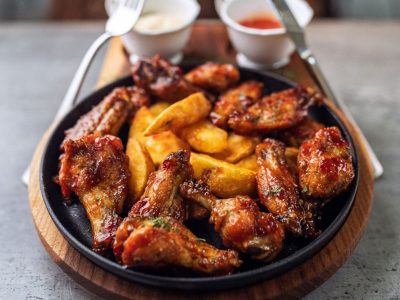 Grilled spicy wings Tilia Gastro Bar delivery