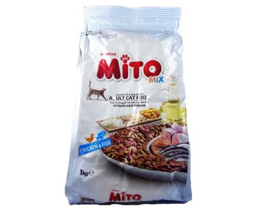 4033. Mito Mix Adult cat piletina i riba 1kg Švrća Pet Shop dostava