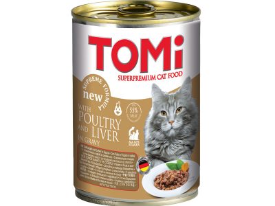 9030. Tomi Cat živina i jetra 400g Švrća Pet Shop dostava