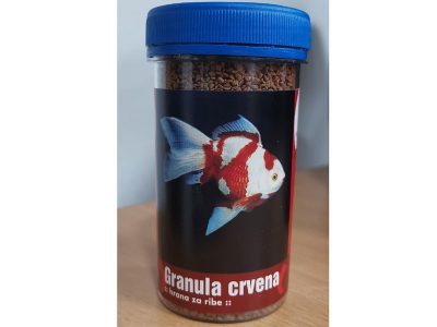 9237. Dina pet Proteinska hrana za ribice Granula crvena Švrća Pet Shop dostava