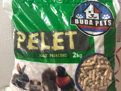 9322. Buda Pets Pelet 2kg Švrća Pet Shop dostava