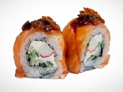 Double crispy salmon premium Sushi Dream dostava