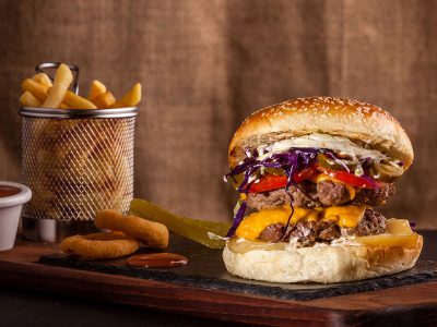 Double Hot burger Brunch burger bar dostava