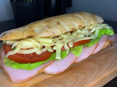 Sandwich with smoked ham Il Padrino Obrenovac delivery