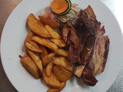 Smoked ribs with wedges Don Gedža Ugrinovci delivery
