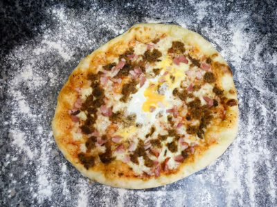 Homemade pizza Verona Cut delivery
