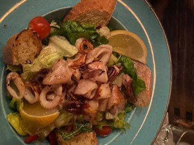 Salad with squids Jack Union Pub delivery