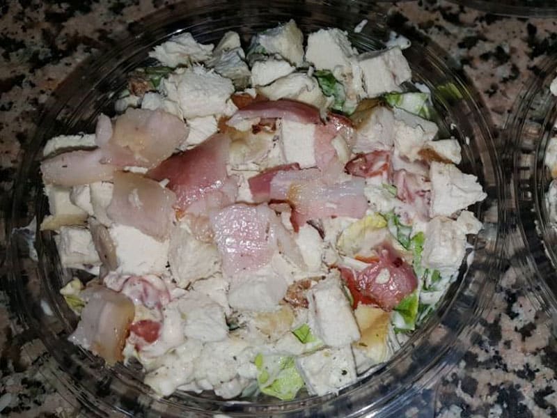 Caesar salad delivery