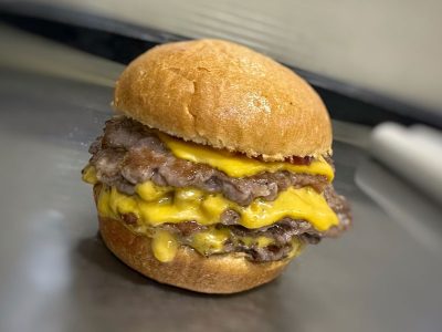 Double double smash burger BabaRoga Burger dostava