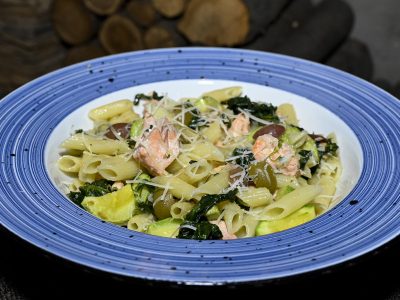 Salmon pasta Karamba Karađorđeva delivery