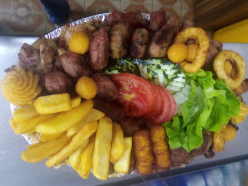 Plate for 6 people delivery