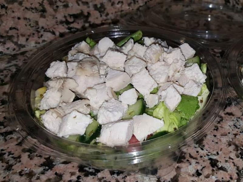 Chicken salad delivery